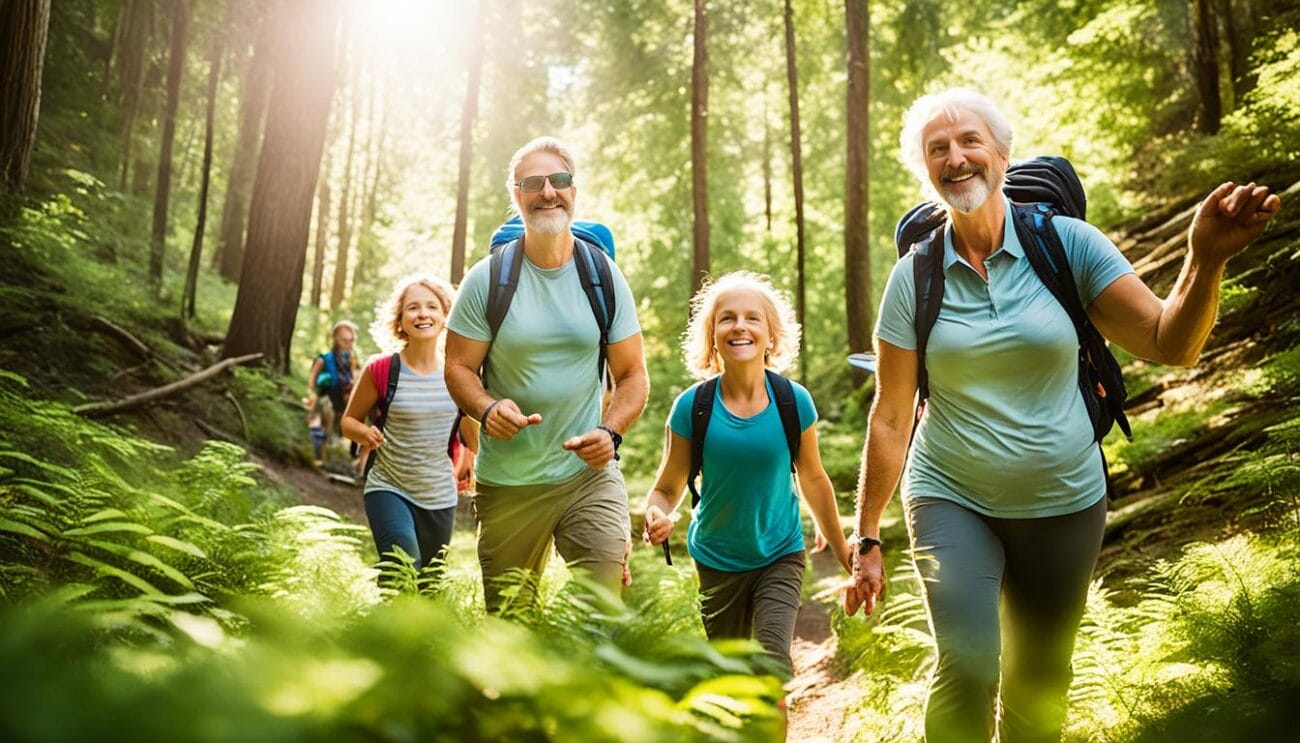 family-friendly hike and yoga class