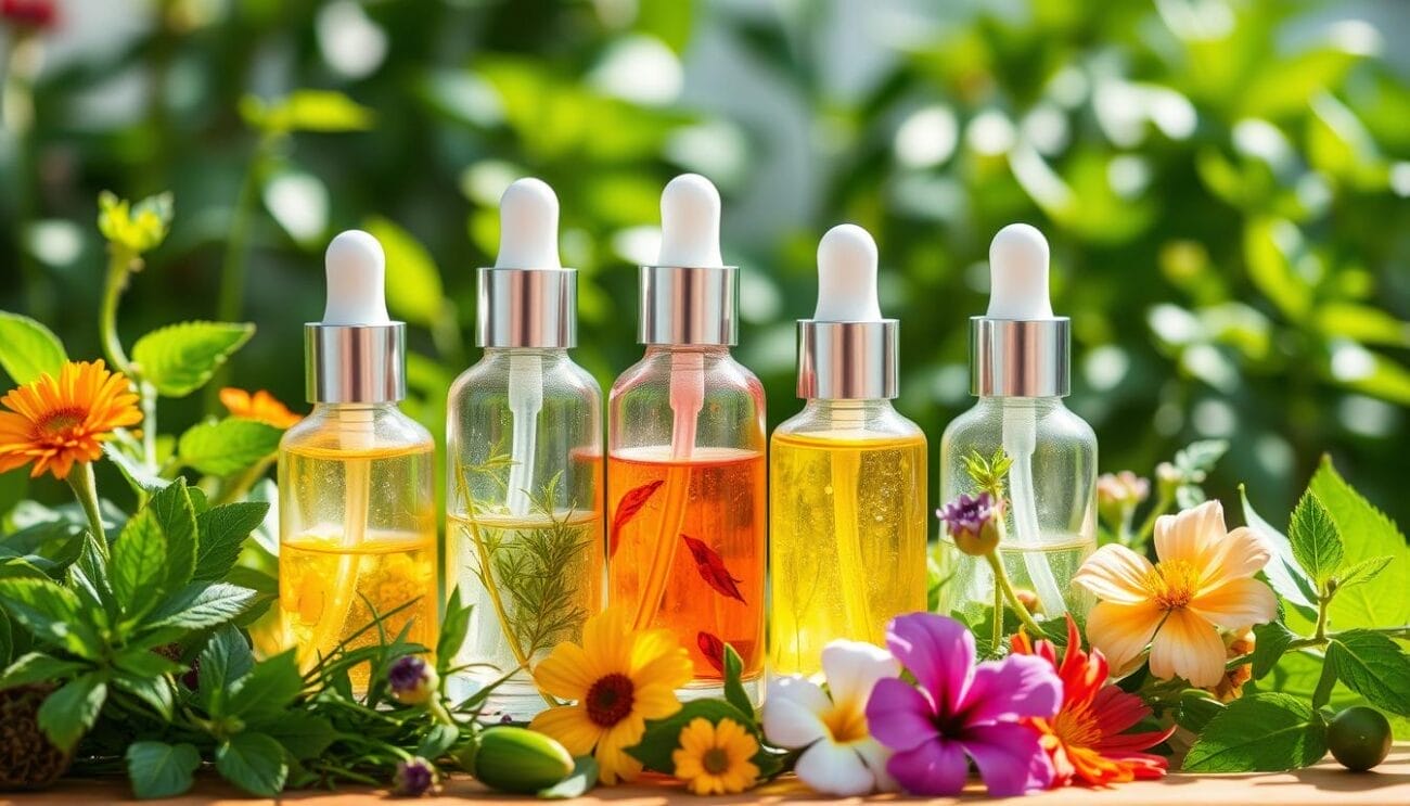 plant-derived facial serums