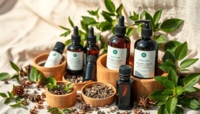 organic beauty and health items