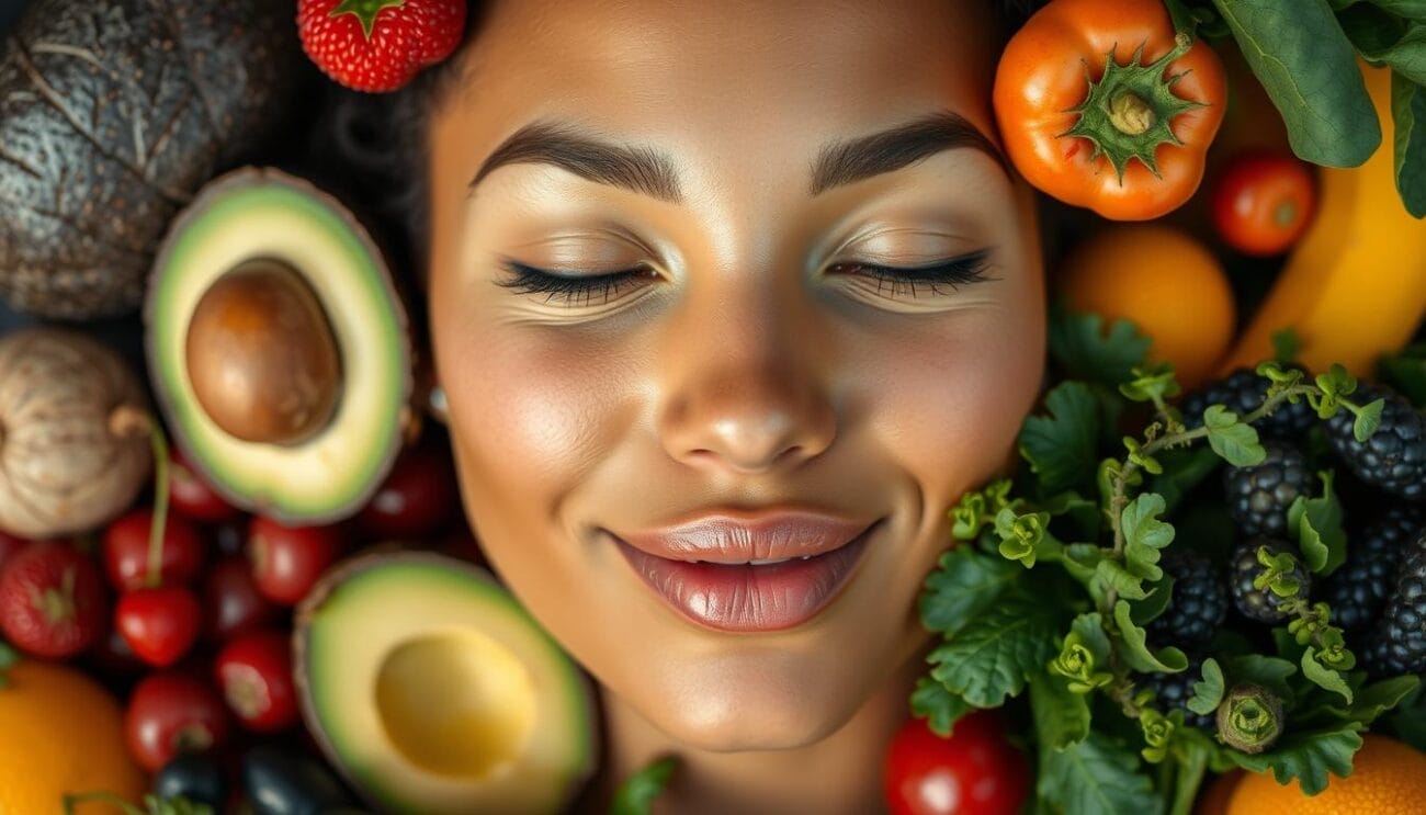 vegan diet benefits for skin