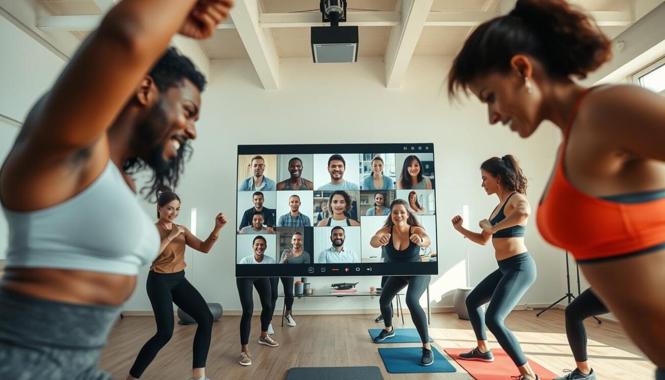 virtual group workouts